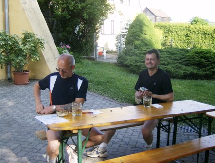 Unsere Wanderfreunde aus Mhldorf bei K+L 2 in Weisching