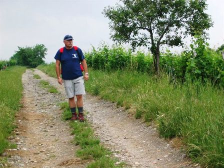 ...sondern auch die flotten Wanderfreunde...