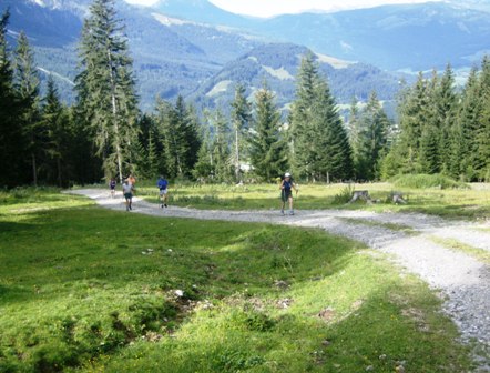 Weiters gehts bergan
