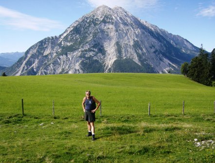 Helmut vor dem mchtigen Grimming