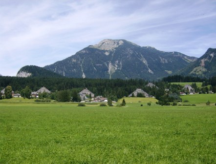 ...und die Berge hinter Bad Mitterndorf