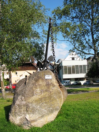 Der Anker am Donauufer