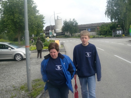 Gabi und Gerhard jun. legen los