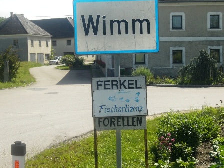 Originelle Tafelanordnung (wie in Schilda)