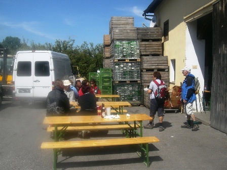 Wanderer an der 2. K+L in Aist