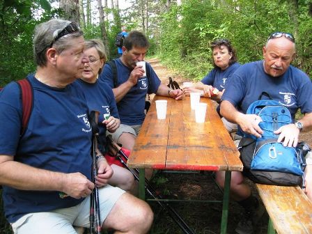 Bei der 1. K+L wird das Gratis-Wasser getestet...