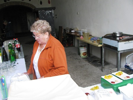 An der 4. K+L wird schon fleißig gebruzzelt und gegrillt...