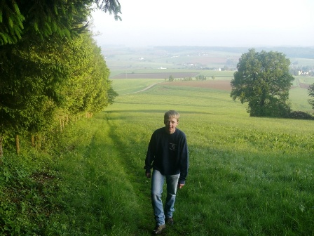 Gerhard Hold jun. muß um diese Uhrzeit erst 'warmlaufen'