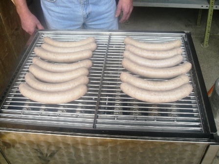 Die Bratwürstel dauern aber noch ein bißchen