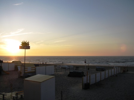 Abendsonne über der Nordsee