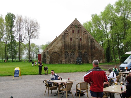 Die 'Zehntscheune' des Klosters (wurde zum Aufbewahren der Naturalsteuer im Mittelalter)
