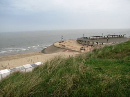 Der traumhafte Blick zum Meer vom Pavillon aus