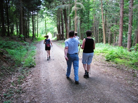 Jetzt gehts wieder bergab