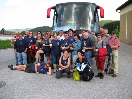 Das Gruppenfoto aus einer etwas anderen Perspektive