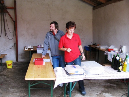 Die Mitarbeiter an der 1. K+L in Mechters