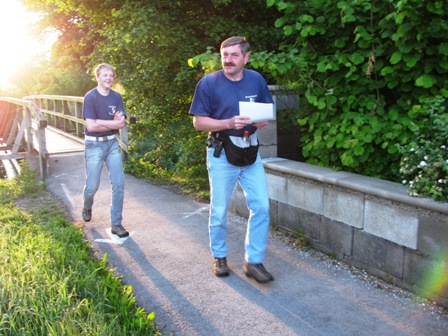 Obmann Gerhard Hold und sein Sohn Gerhard jun. sind natürlich auch mit dabei
