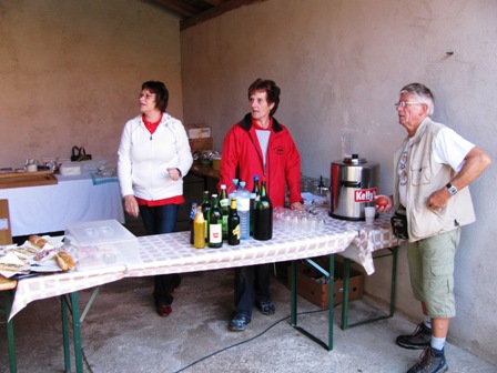 Gerti Lebsinger hat auch heute wieder an der 1.K+L Dienst