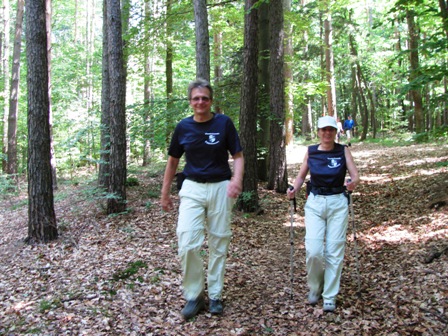 Helmut und Karin kennen schon die Strecke und wissen, wo man Gasgeben kann