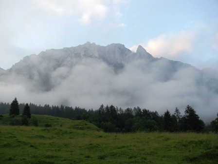 Die Nebel über dem 'Koasa' lichten sich