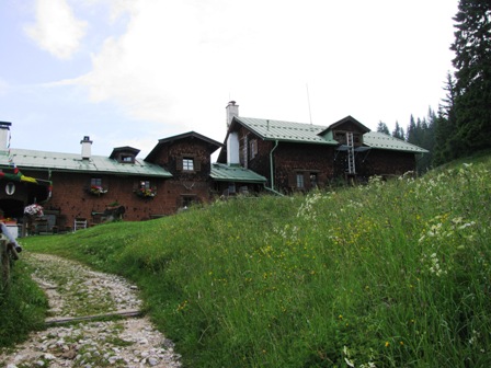 Blick zur Vorderkoasafeldenhütte