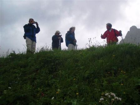 Der Abstieg beginnt...