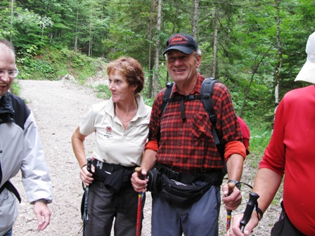 Die Lebsingers haben auch wieder zu uns aufgeschlossen - gemeinsam gehts nun ein Stück weiter