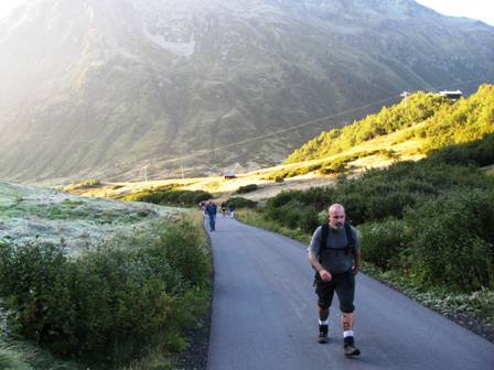 Ernst 'Gepetto' Polley im flotten Schritt