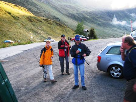 Christa und Alfred Alt mit Gerhard Hollerer gelangen zur 1.K+L