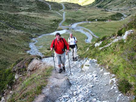 Hermann Arnold in genau diesem Anstieg