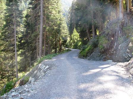 Danach darfs noch ein Anstieg sein - rund 300 Höhenmeter sind noch zu absolvieren