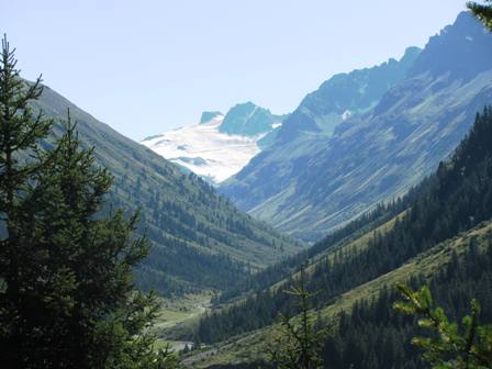 Fernblick Richtung Samnaun
