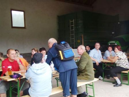 An der 3. K+L kurz nach der Streckenvereinigung von 10 und 18 km...