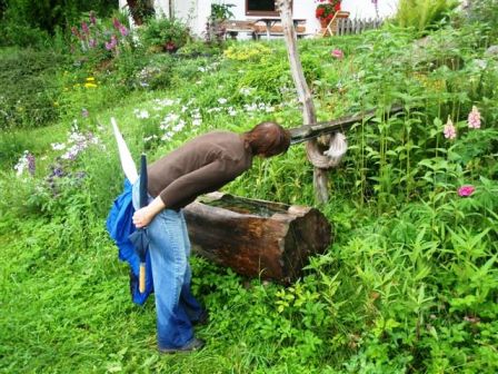 Ein Schluck Wasser kann nicht schaden