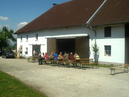 Auch an der 2. K+L wird der Tag genossen...