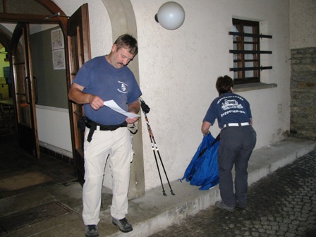 Ein kurzer Blick in den Streckenplan und schon gehts los