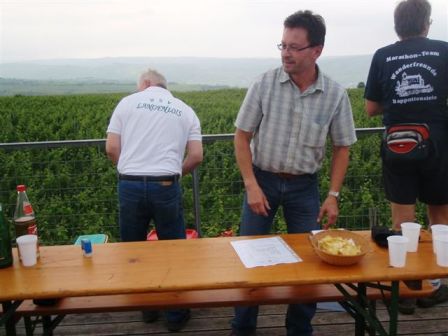 Unser Freund Gerhard Reuter muß diesmal arbeiten und kann nicht mit uns mitwandern