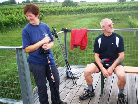 Monika und Werner sind bestens drauf