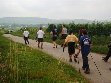 Nun haben sich auch Ruth und Ernst Brunnmayr unserer illustren Marathonpartie angeschlossen