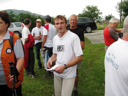 Helmut Walsberger an der K+L eingetroffen