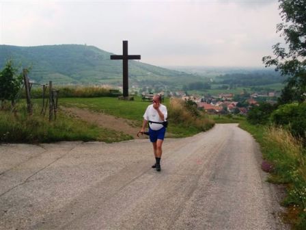Der Blick zurück ins untere Kamptal