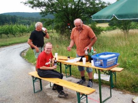 Auch an der 9.K+L herrscht gute Stimmung...