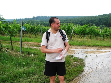 An seiner Seite der nächste 'Schnellgeher' Alexander Schneider