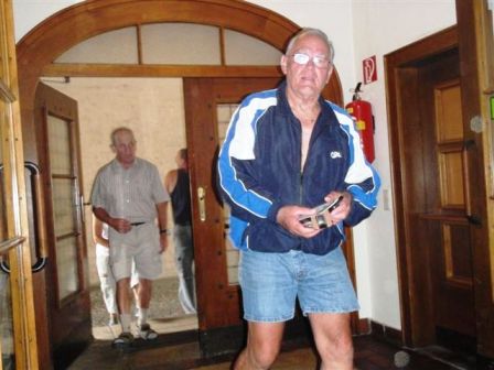 Herbert Redhammer hat es auch geschafft und holt sich seinen verdienten Wertungsstempel