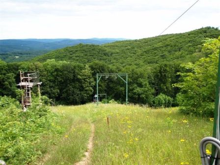 Der Schilift beim Kreuzsattel