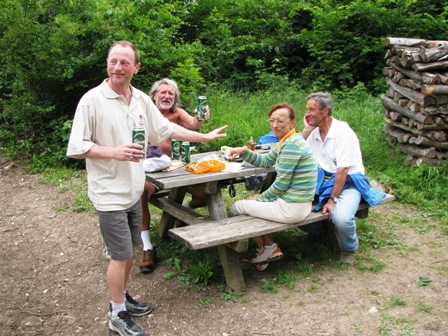 Eine nette Überraschung - eine zusätzliche Labestelle...