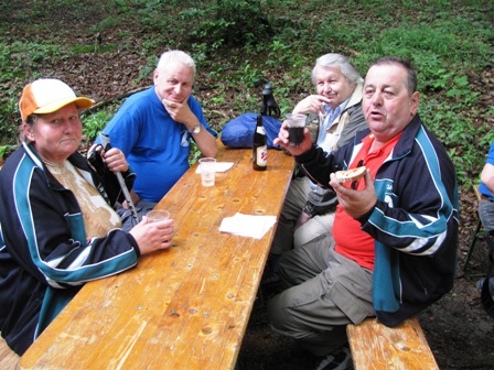 Wanderfreunde aus Klam und von den Wanderfalken Wien 10