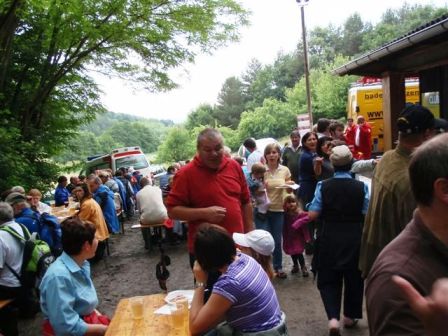 Vollbetrieb an der 4. K+L bei der Schihütte