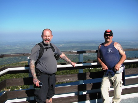 Gepetto und Quaxi haben sich das Erklimmen des Turmes auch nicht nehmen lassen