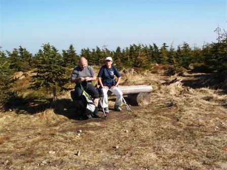 Ein kleines Päuschen nach dem anstrengenden Aufstieg