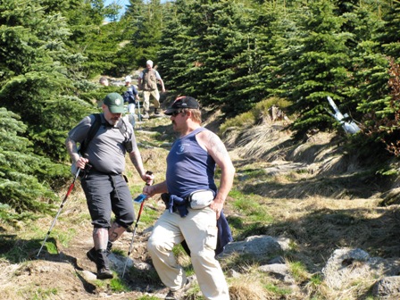 Berggemsenartiges Geschick ist notwendig...